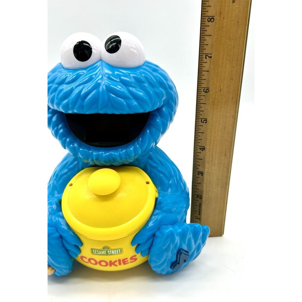 Sesame Street Cookie Monster's Counting Jar Activity Toy 6 Cookies Working - Picture 12 of 13